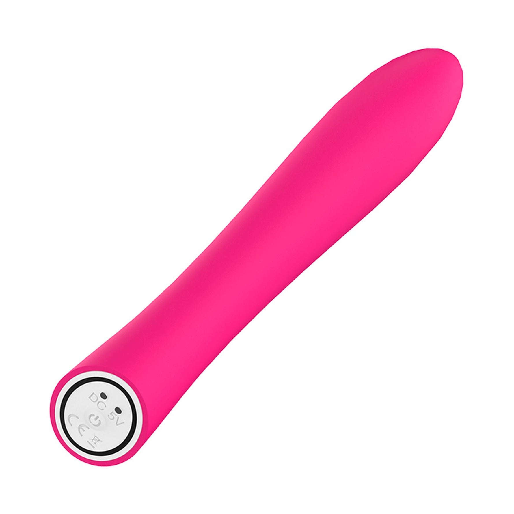 Vibrator Mistress pentru punctul G, silicon roz, USB, impermeabil