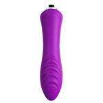 Vibrator tip bullet Joy seria B, mov, silicon, rezistent la apă, cu 9 moduri