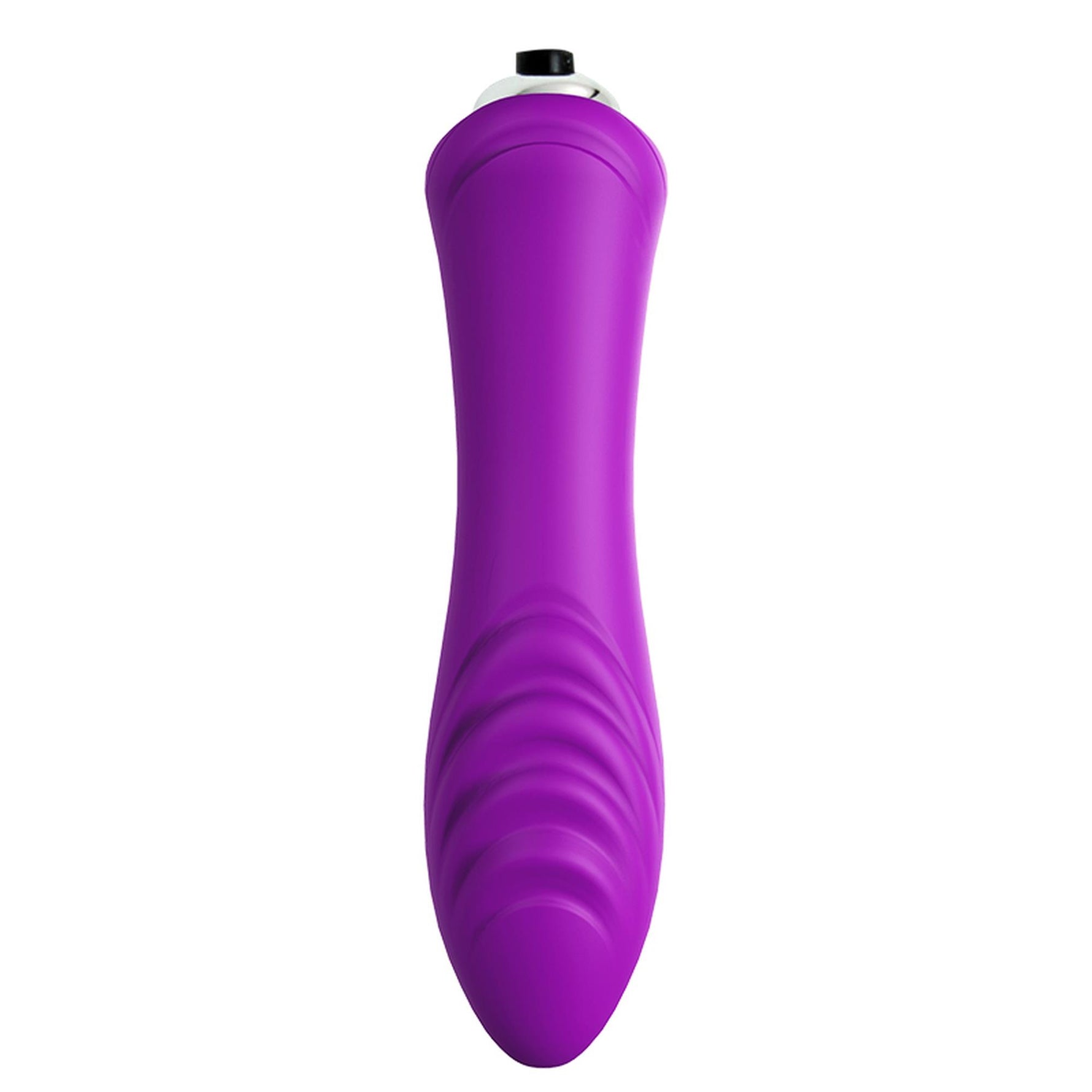 Vibrator tip bullet Joy seria B, mov, silicon, rezistent la apă, cu 9 moduri
