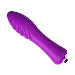 Vibrator tip bullet Joy seria B, mov, silicon, rezistent la apă, cu 9 moduri