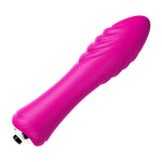 Vibrator glont din silicon, 9 moduri, roz, impermeabil