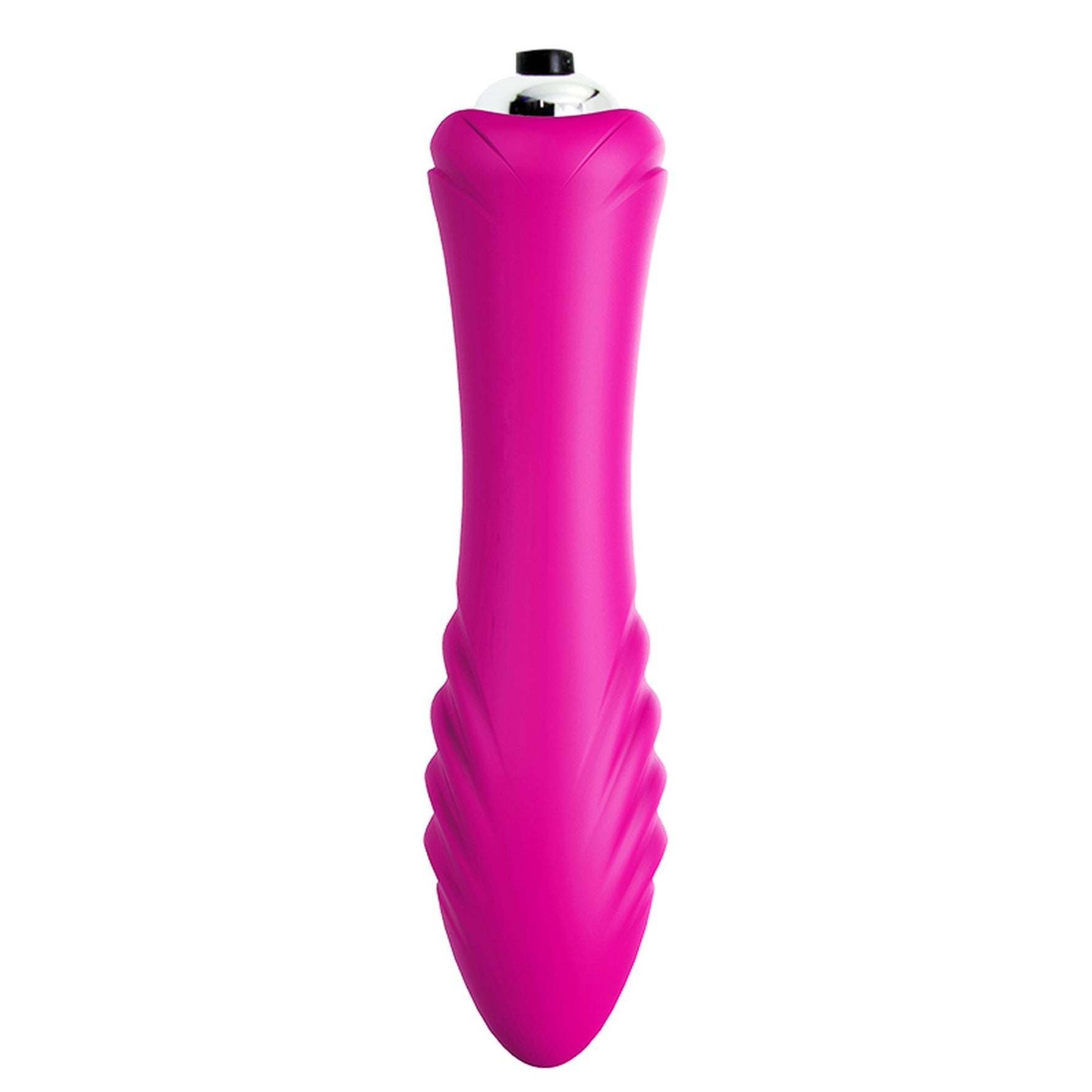 Vibrator glont din silicon, 9 moduri, roz, impermeabil