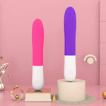 Vibrator pentru punctul G din silicon Joy seria B, roz, USB, 20 cm