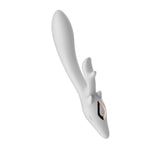 Vibrator B-Series Joy Silicone Bunny Alb 22 cm USB