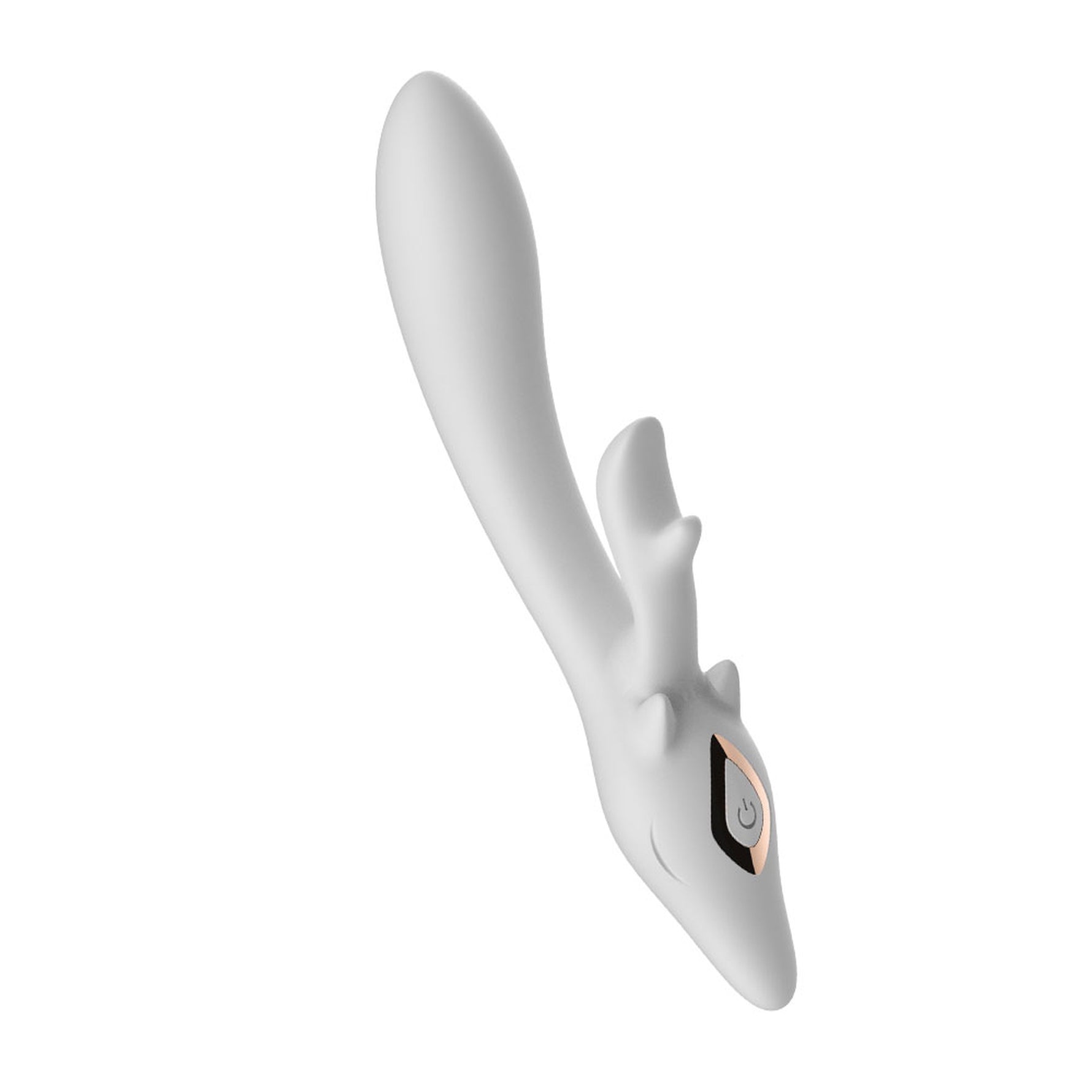 Vibrator B-Series Joy Silicone Bunny Alb 22 cm USB