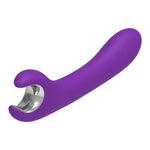 Stimulator Clitoridian USB din Silicon Purpuriu cu Formă de Sirenă, Seria B Joy