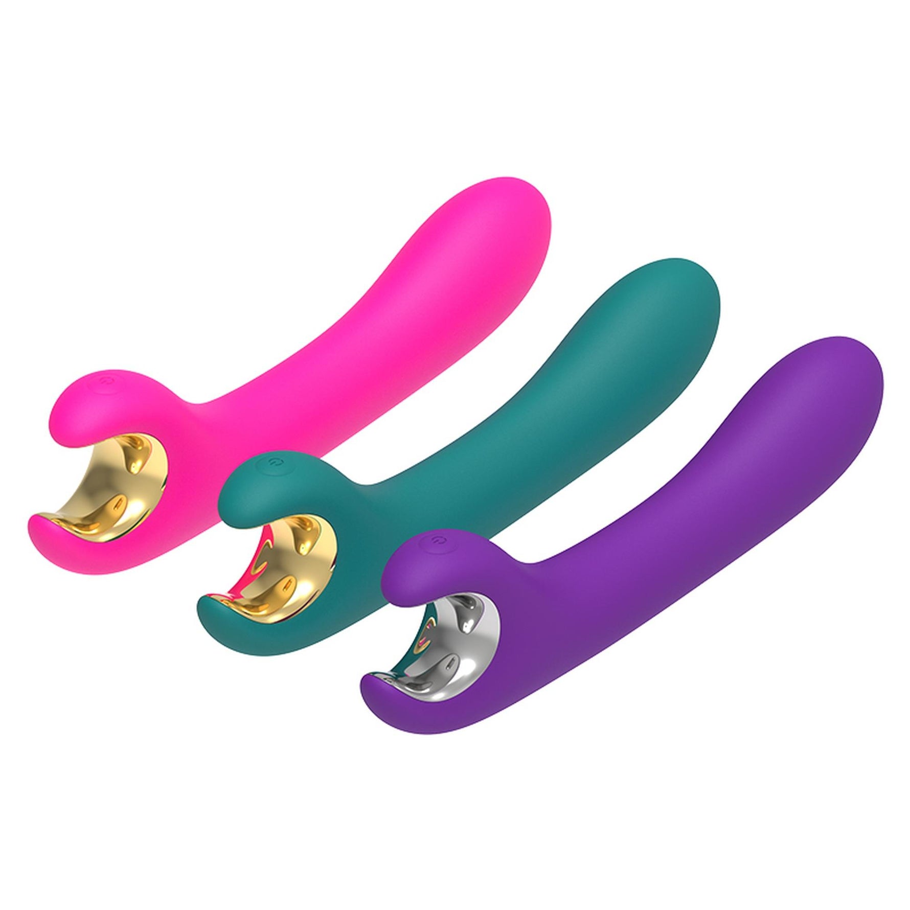 Stimulator Clitoridian USB din Silicon Purpuriu cu Formă de Sirenă, Seria B Joy