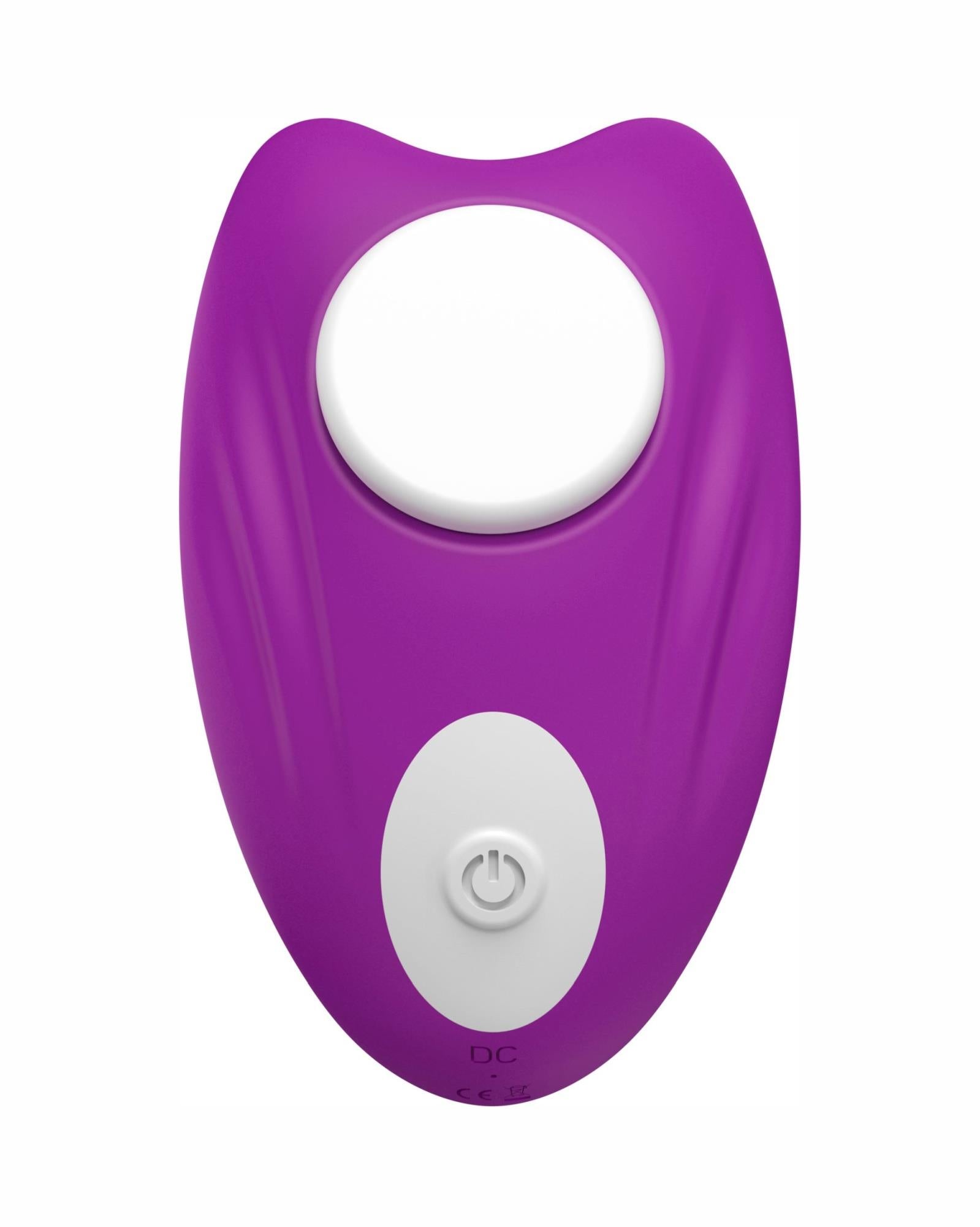 Stimulator Clitoridian Catch cu Clip Purple USB Rezistent la Apă