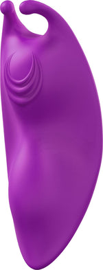 Stimulator clitoridian Joy Panty violet cu telecomandă USB