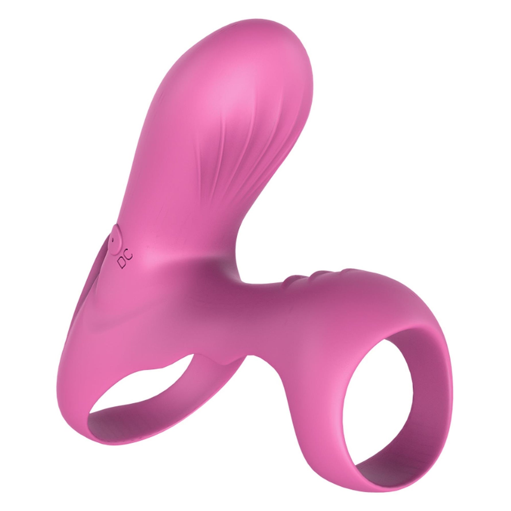 Inel vibrator Ranger cu telecomandă Joy seria B, roșu vin