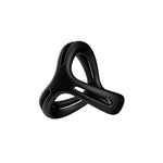 Inel de penis Timer seria B Joy din silicon elastic, negru