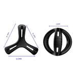 Inel de penis Timer seria B Joy din silicon elastic, negru