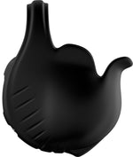 Inel vibrant pentru penis Ranger, USB, negru, cu punct