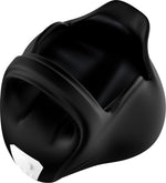 Inel vibrant pentru penis Ranger, USB, negru, cu punct