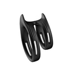 Inel dublu pentru penis Capen din silicon, negru