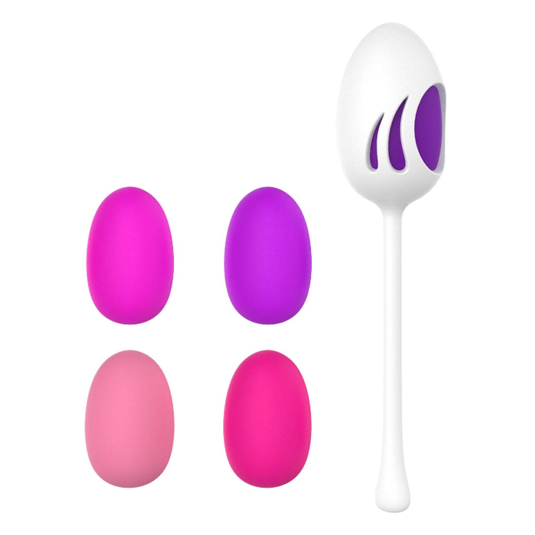 Bile discrete Joy Geisha din seria B, roz și violet