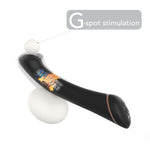Vibrator Gwand Silicon pentru Punct G, Negru, USB