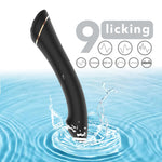 Vibrator Gwand Silicon pentru Punct G, Negru, USB