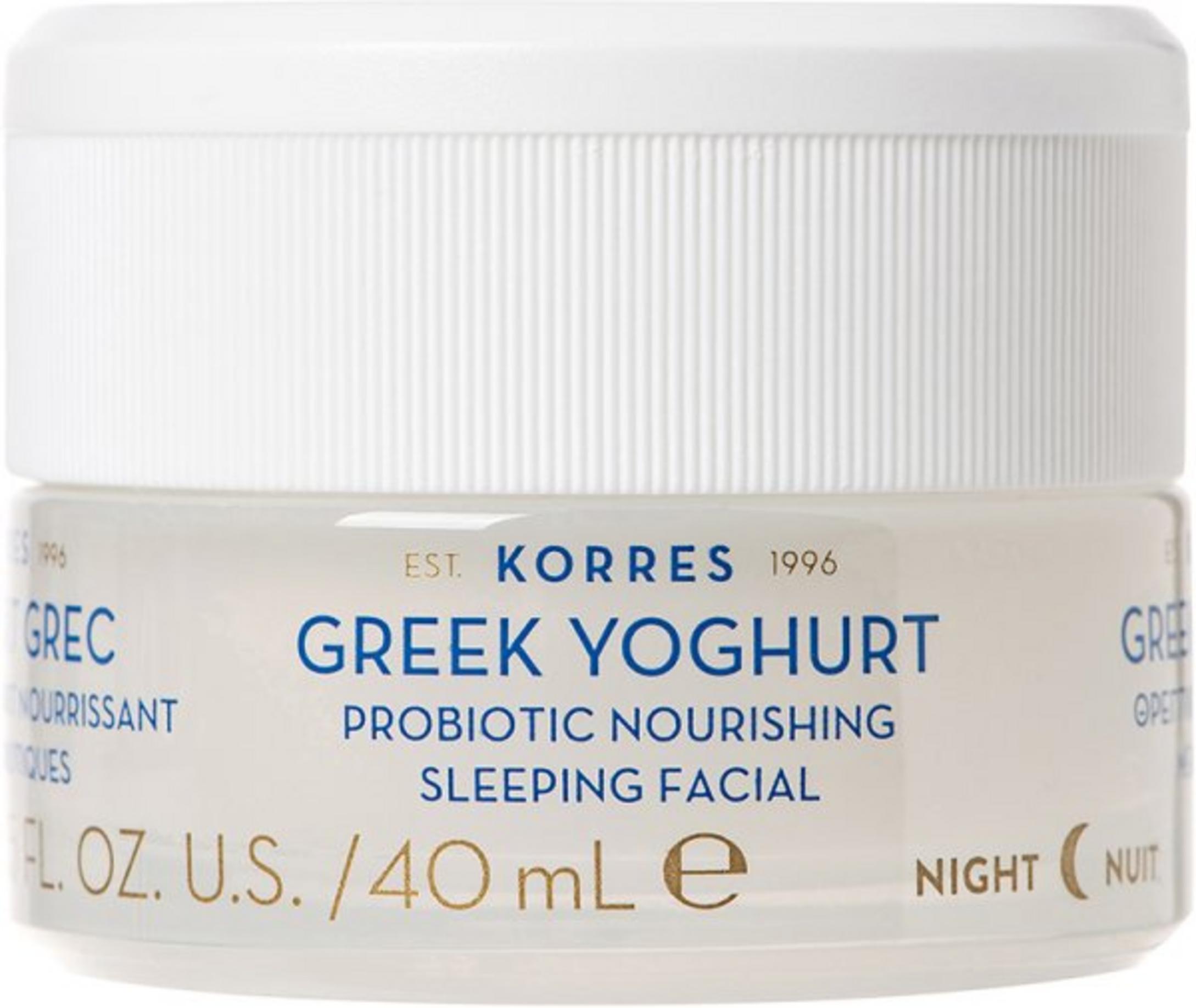 Korres, Greek Yoghurt Probiotic, Hidratant, Smântână, Pentru față, 40 ml