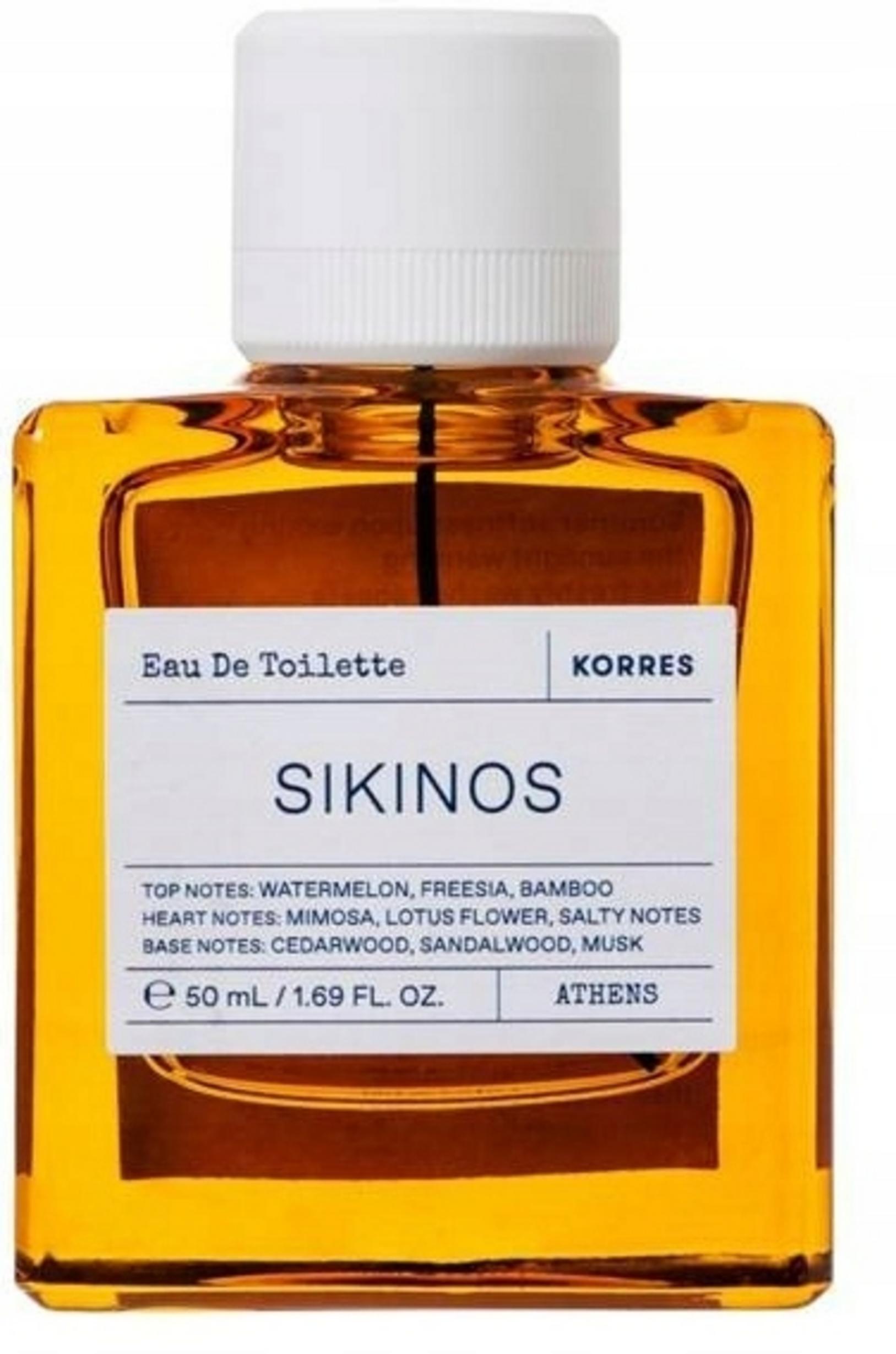 Korres, Sikinos, Apă de toaletă, Unisex, 50 ml