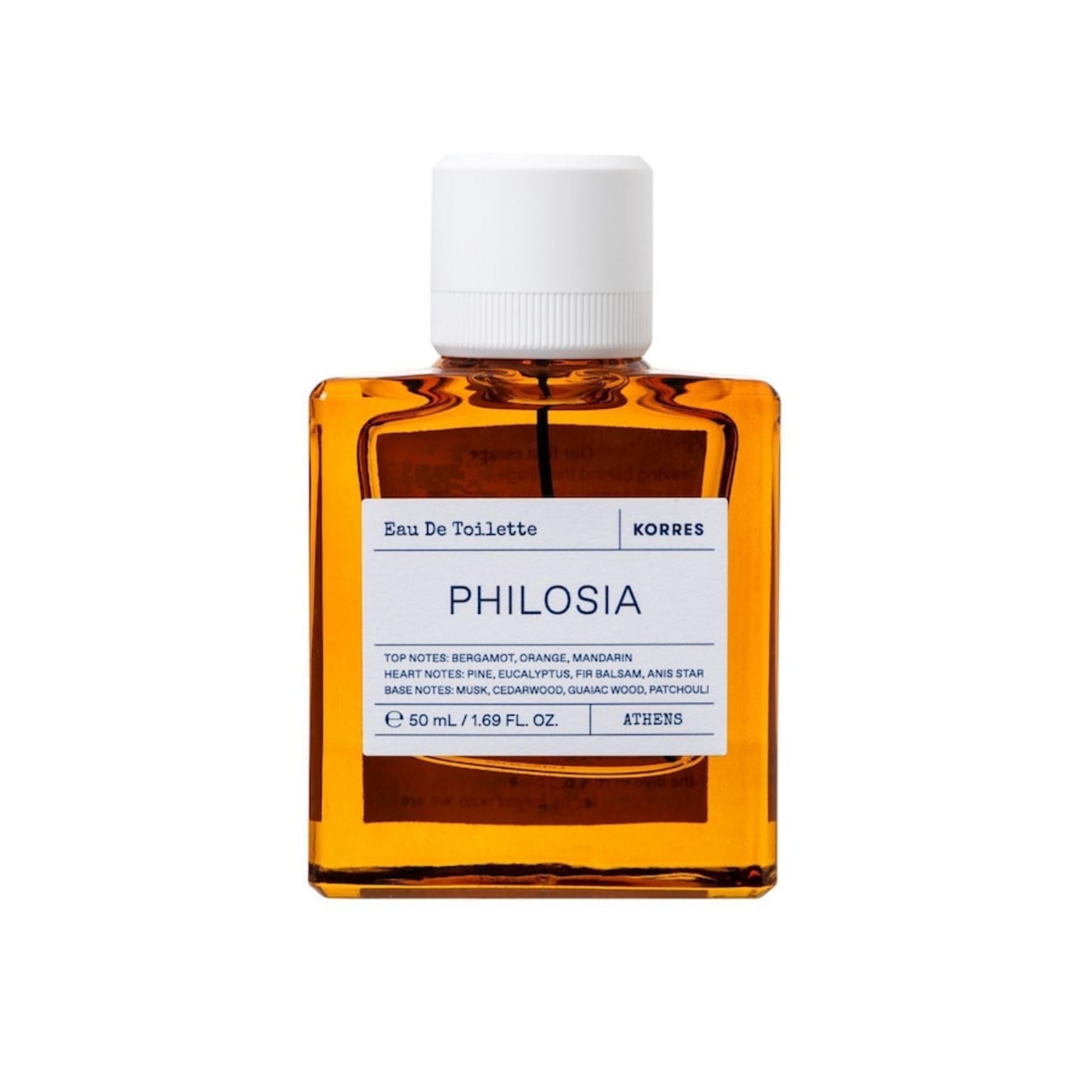 Korres, Philosia, Apă de toaletă, Unisex, 50 ml