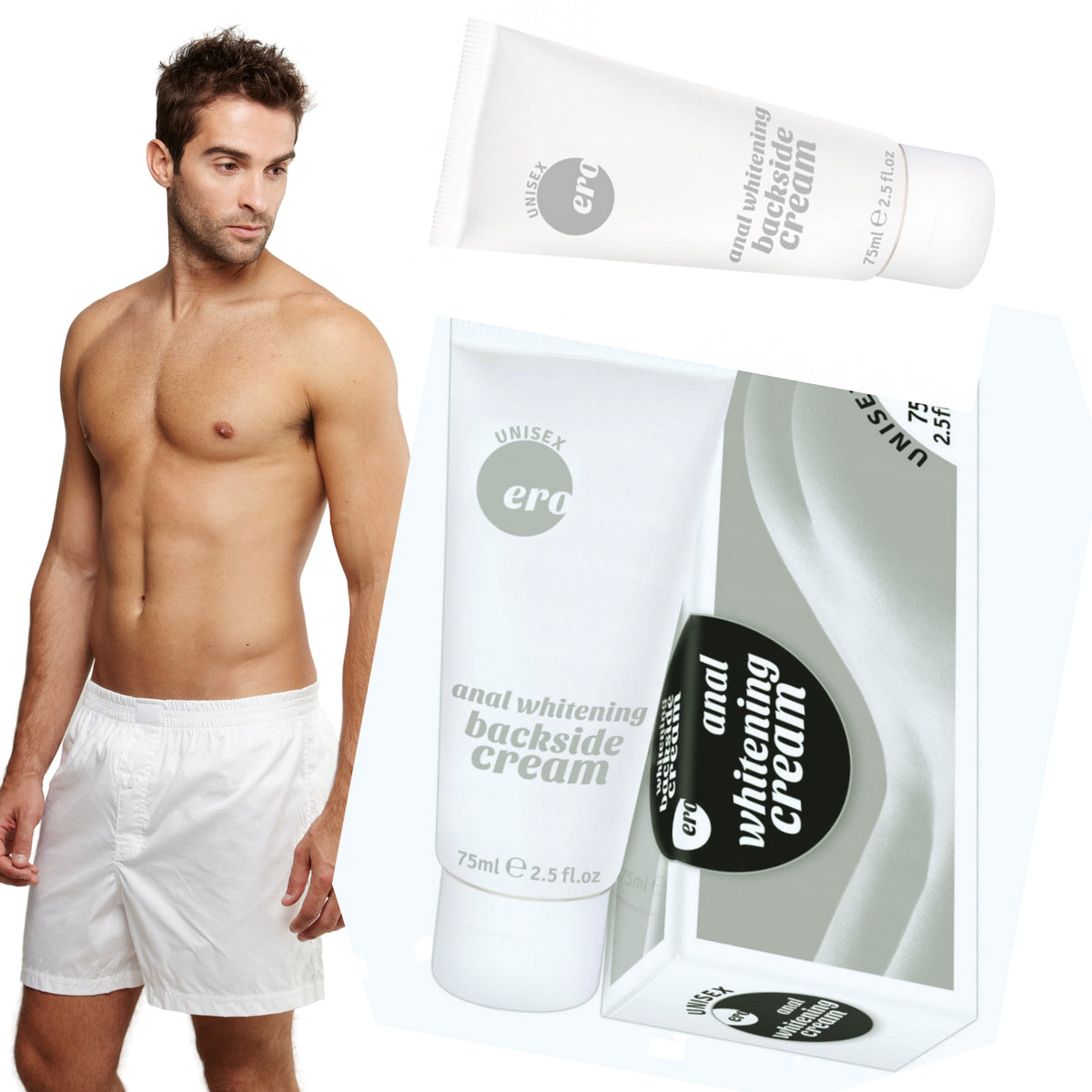 Gel anal de albire Back Side Hot 75 ml