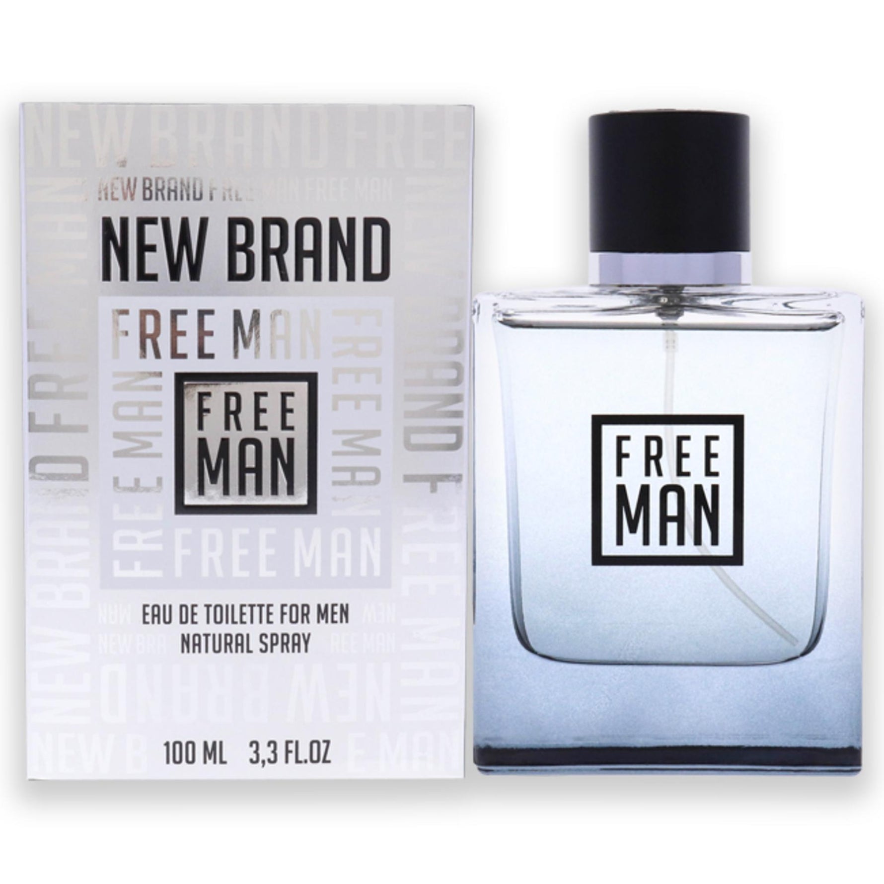 New Brand, Free Man, Eau De Toilette, For Men, 100 ml