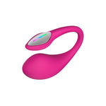 Ouă vibratoare Lovense Lush cu 4 aplicații, roz, 18 cm