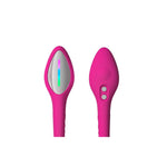 Ouă vibratoare Lovense Lush cu 4 aplicații, roz, 18 cm