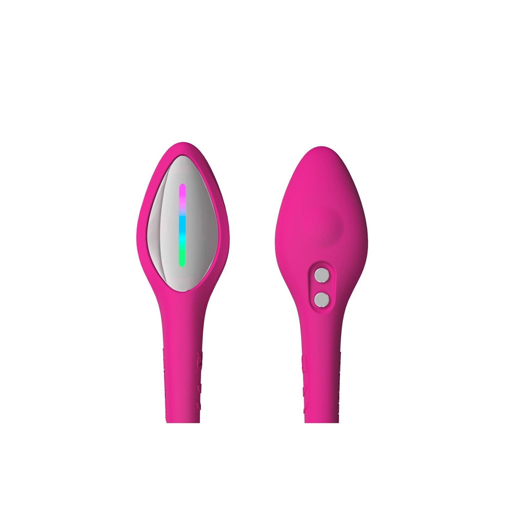 Ouă vibratoare Lovense Lush cu 4 aplicații, roz, 18 cm