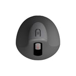 Masturbator Airturn 2 cu vibrații și încălzire USB, negru, 22 cm