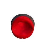 Masturbator Airturn 2 cu vibrații și încălzire USB, negru, 22 cm