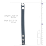Inel reglabil pentru penis Boners gri, mărime S/M, din silicon
