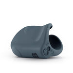 Masturbator manual vibrant din silicon Boners albastru 8,5 cm USB