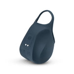Inel vibrant Boners cu pungă pentru testicule, albastru, USB