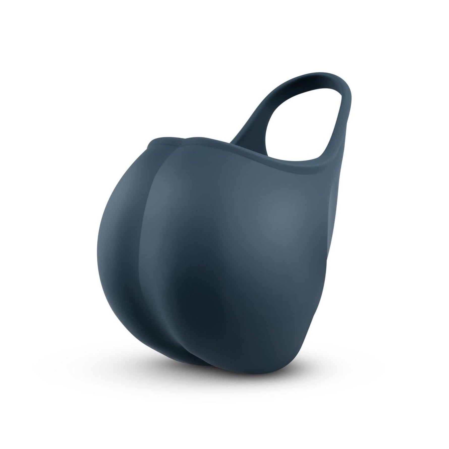 Inel vibrant Boners cu pungă pentru testicule, albastru, USB