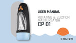 Masturbator USB cu rotație și aspirație automată Cruizr CP01