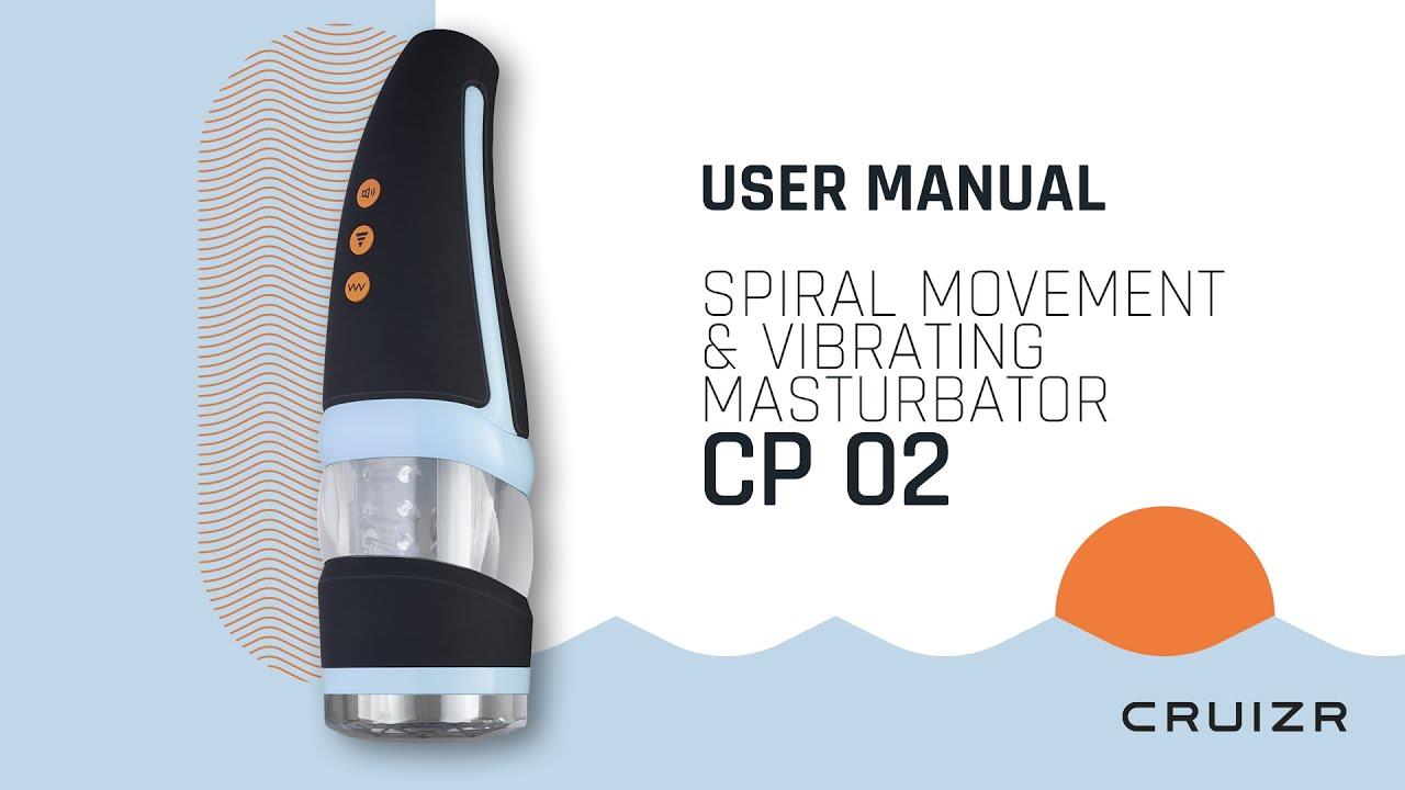 Masturbator vibrator rotativ automat cu USB Cruizr CP02