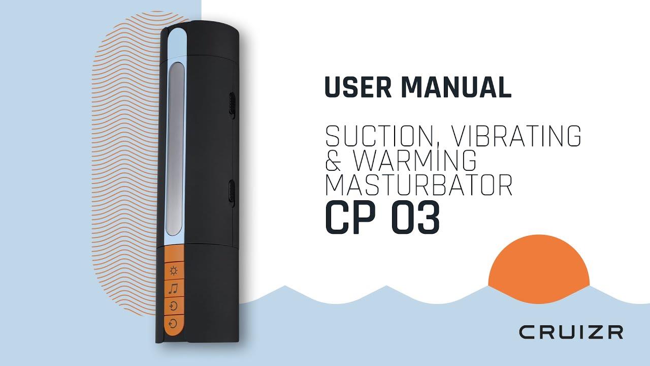 Masturbator USB cu vibrații automate Cruizr CP03