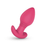 Plug anal vibrant EasyConnect Axel roz, controlat prin aplicație