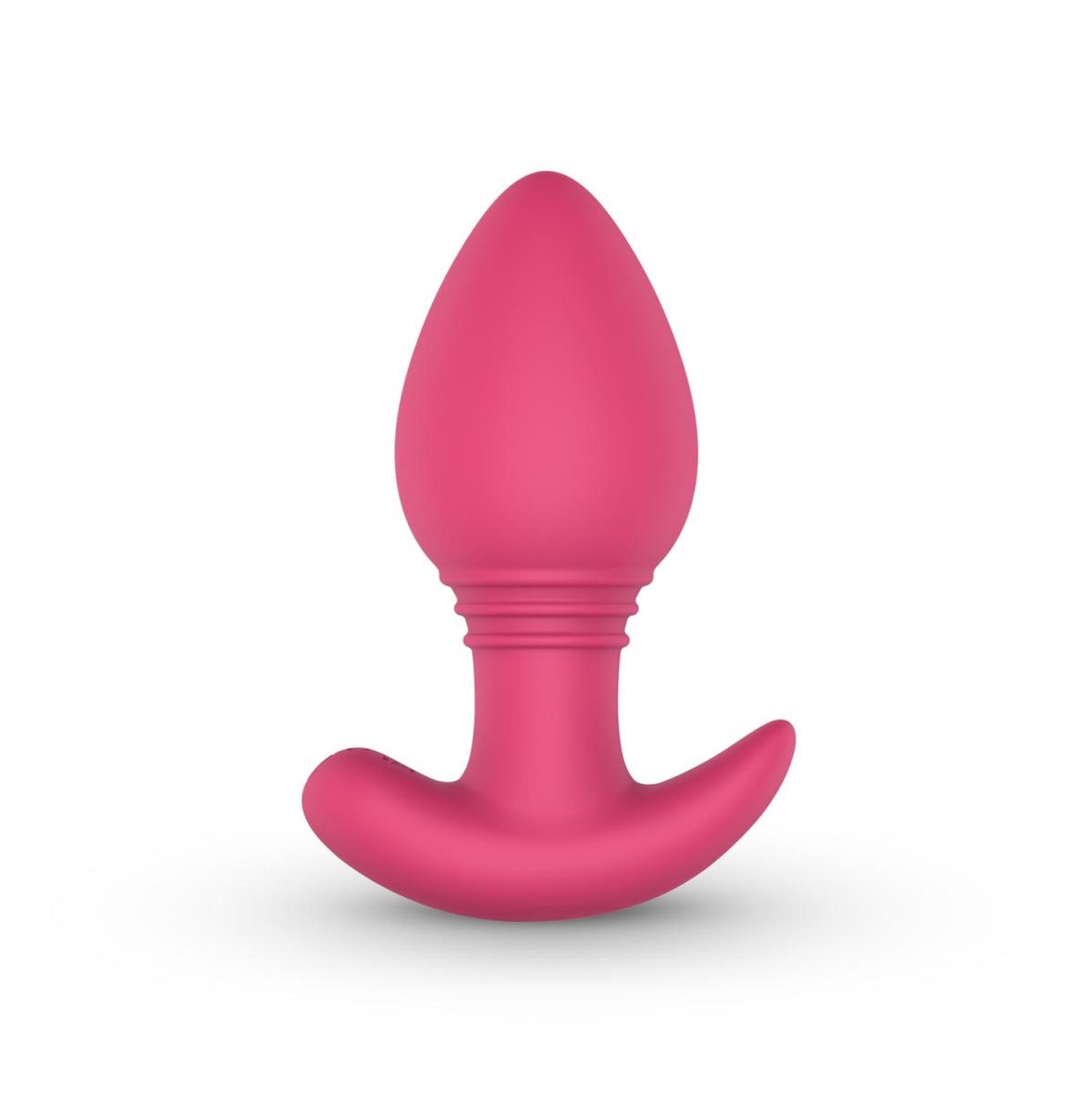 Plug anal vibrant EasyConnect Axel roz, controlat prin aplicație