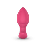 Plug anal vibrant EasyConnect Axel roz, controlat prin aplicație