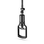 Pompă de penis EasyToys cu mâner, neagră, 28 cm