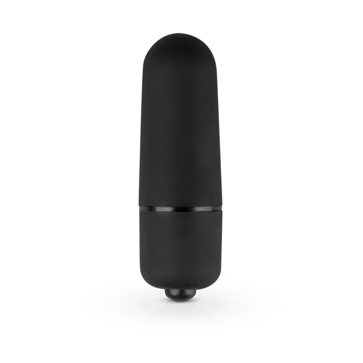Inel vibrant pentru penis Bunny EasyToys, negru