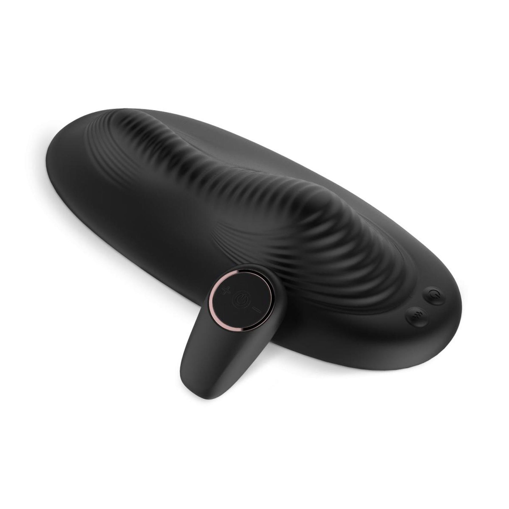 Vibrator Vibe Pad EasyToys negru cu telecomandă USB