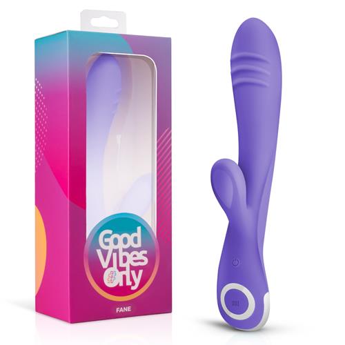 Vibrator Fane EasyToys Iepuraș Violet USB 22 cm