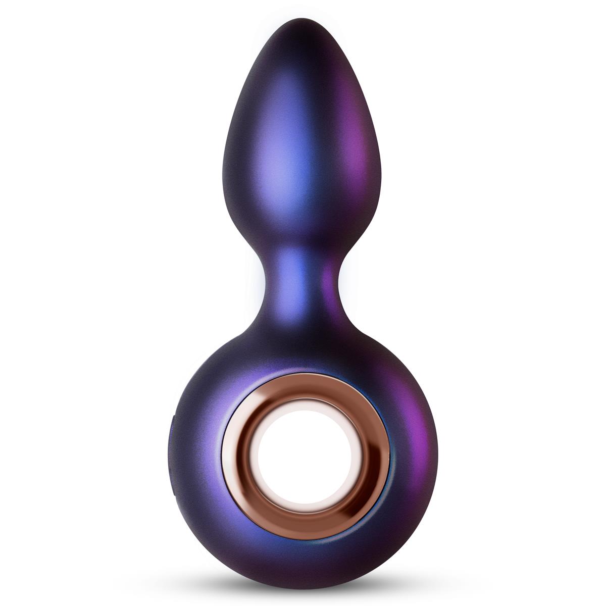Plug anal vibrant USB Hueman Deep Space Purple