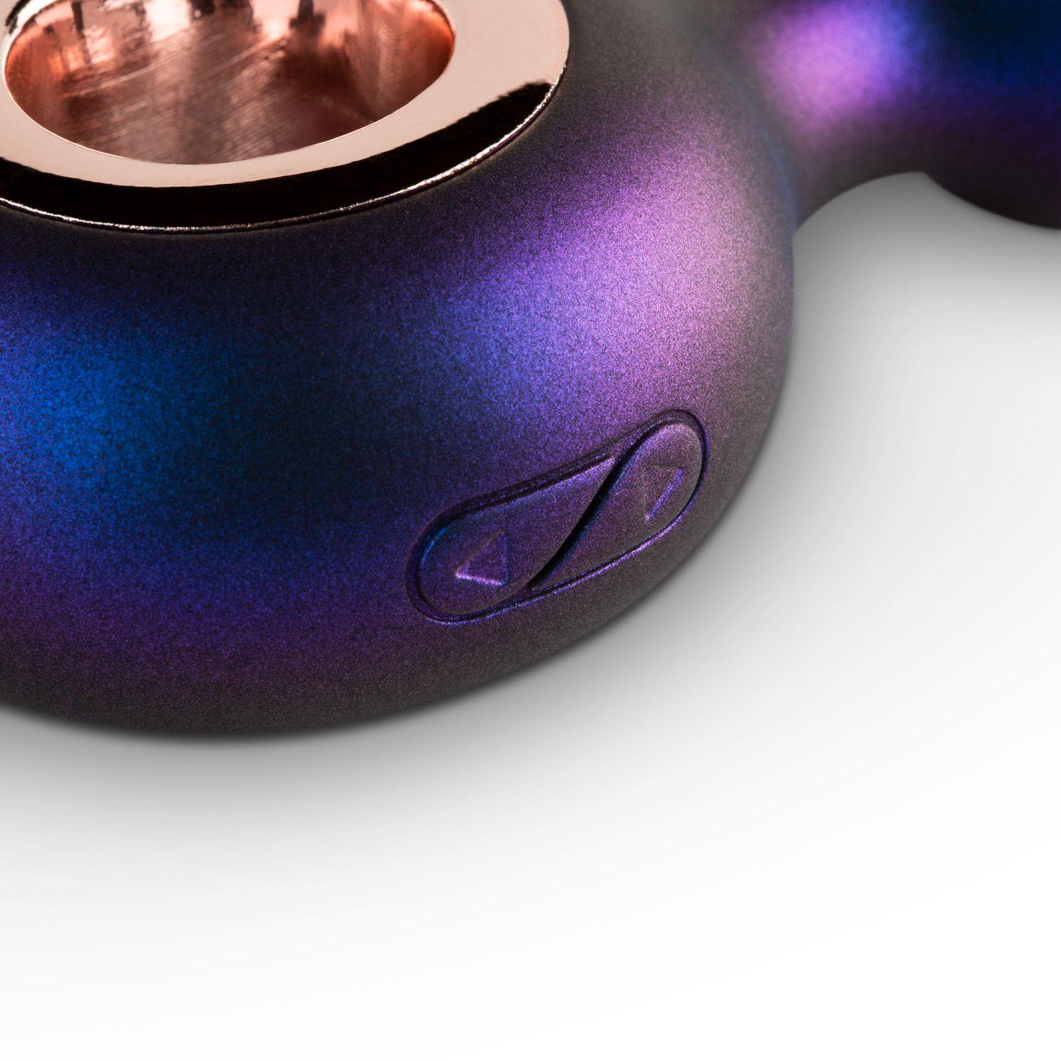 Plug anal vibrant USB Hueman Deep Space Purple