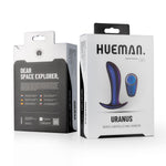 Vibrator anal Hueman Uranus Purple cu telecomandă USB