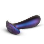 Vibrator anal Hueman Uranus Purple cu telecomandă USB